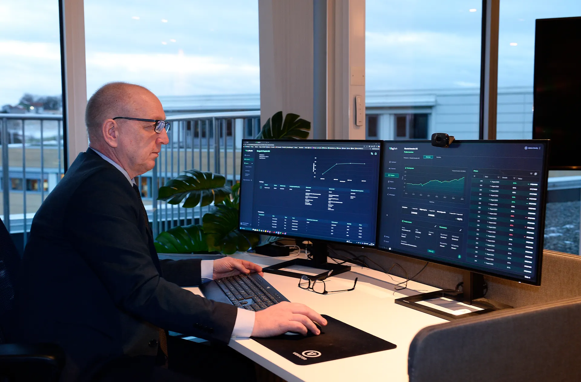 System på skjerm